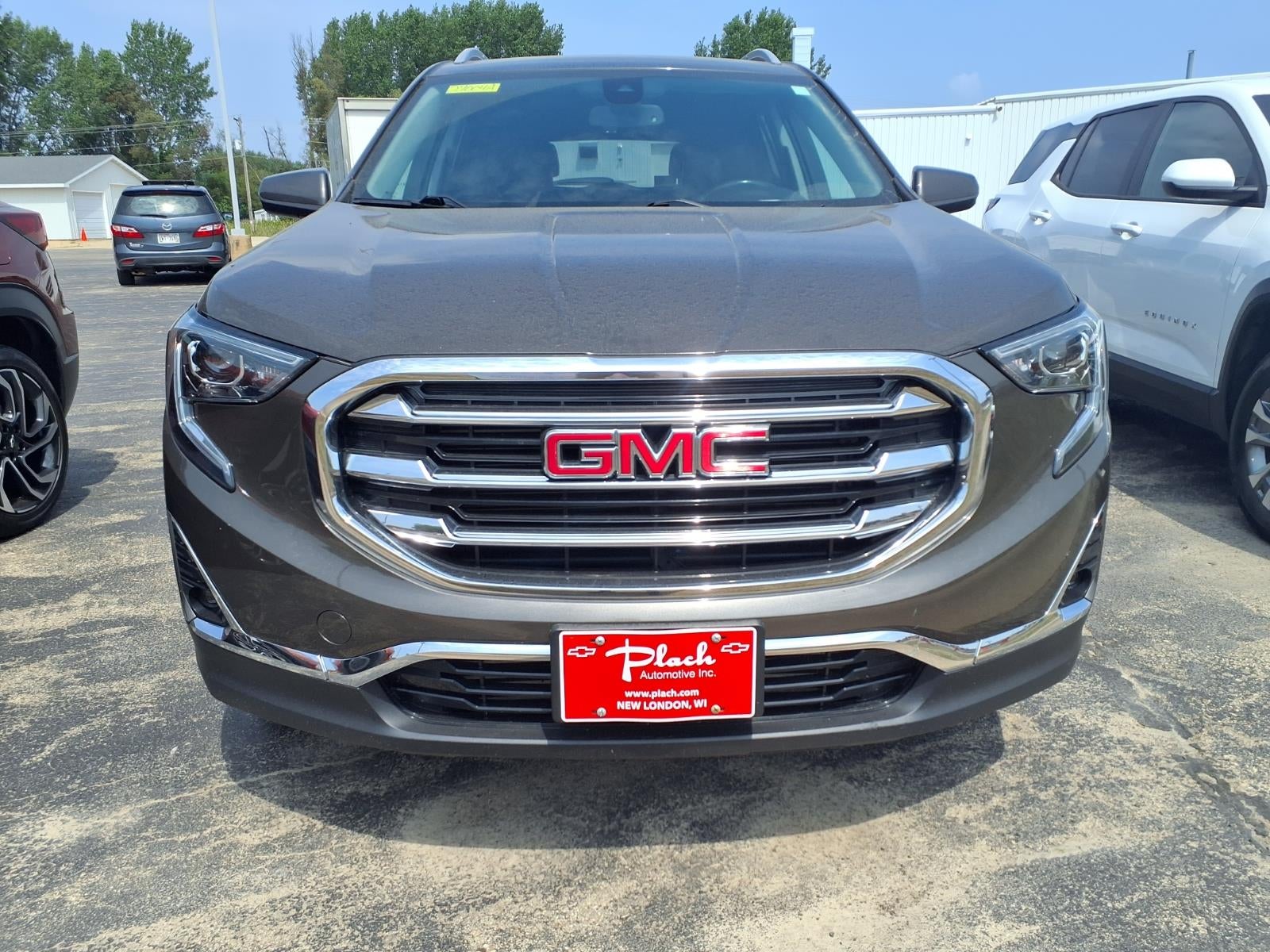 Used 2020 GMC Terrain SLT with VIN 3GKALVEV3LL230320 for sale in New London, WI